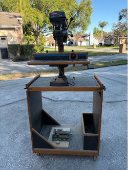 Craftsman 1/2 HP Drill Press with Rolling Cart