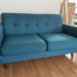 Modern Teal Sofa