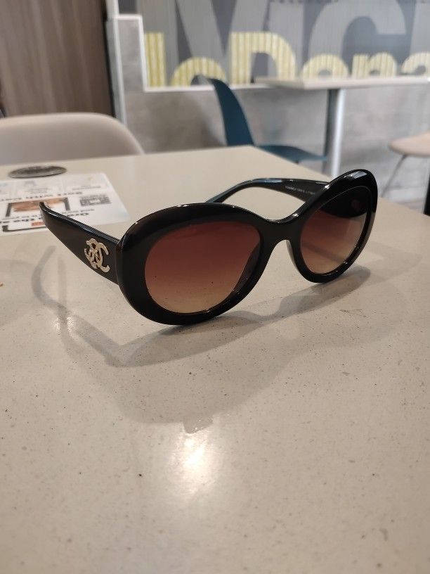 Double CC Crystal Channel Sunglasses 