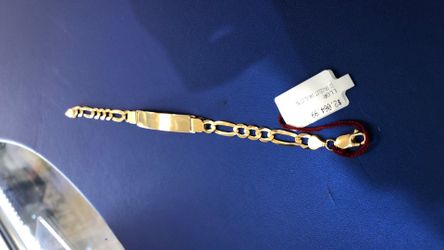 ID bracelet 14KYG 13.5G