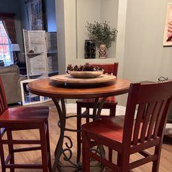 Tall Table And Chairs 