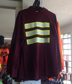 High Visibility Safety Long Sleeve Shirt with Hoodie
