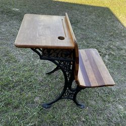 Vintage Schoolhouse Desk