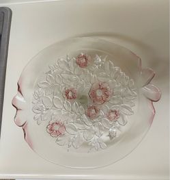 Vintage Mikassa Rosella Pedestal Cake Plate Dish