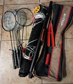 Spin Master (contact info removed) Kelsyus Premium Badminton and Volleyball