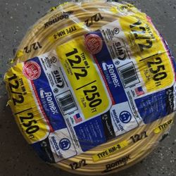 romex 12/2 250ft 105$