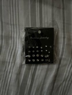 Crystal Stud Earrings Multi-Pack