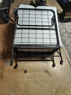 Folding Rollaway Bed with Mattress