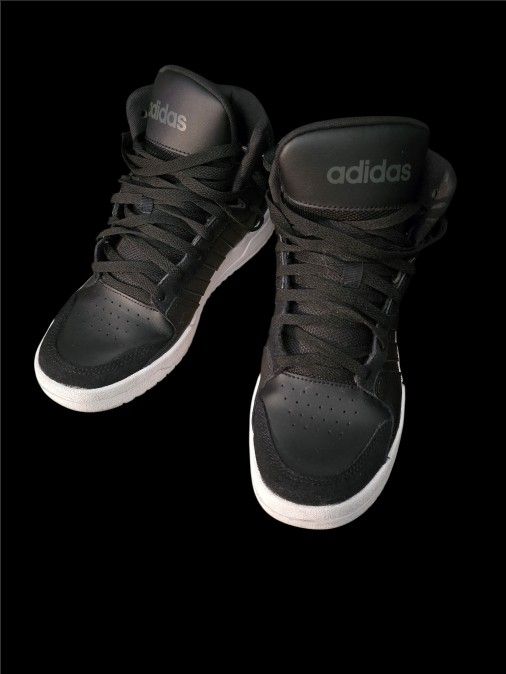 ADIDAS- Entrap Mid-Cut Mens Shoes (Black/White) US 9.5*** LOCAL PICK-UP OR CAN SHIP