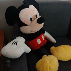 LARGE MICKY MOUSE STUFFED TOY