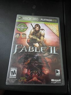 Fable II Platinum Hits Xbox 360 – CIB – Tested & Working