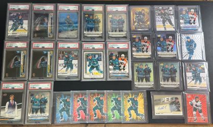 Macklin Celebrini / Will Smith / San Jose Sharks Rookie Cards