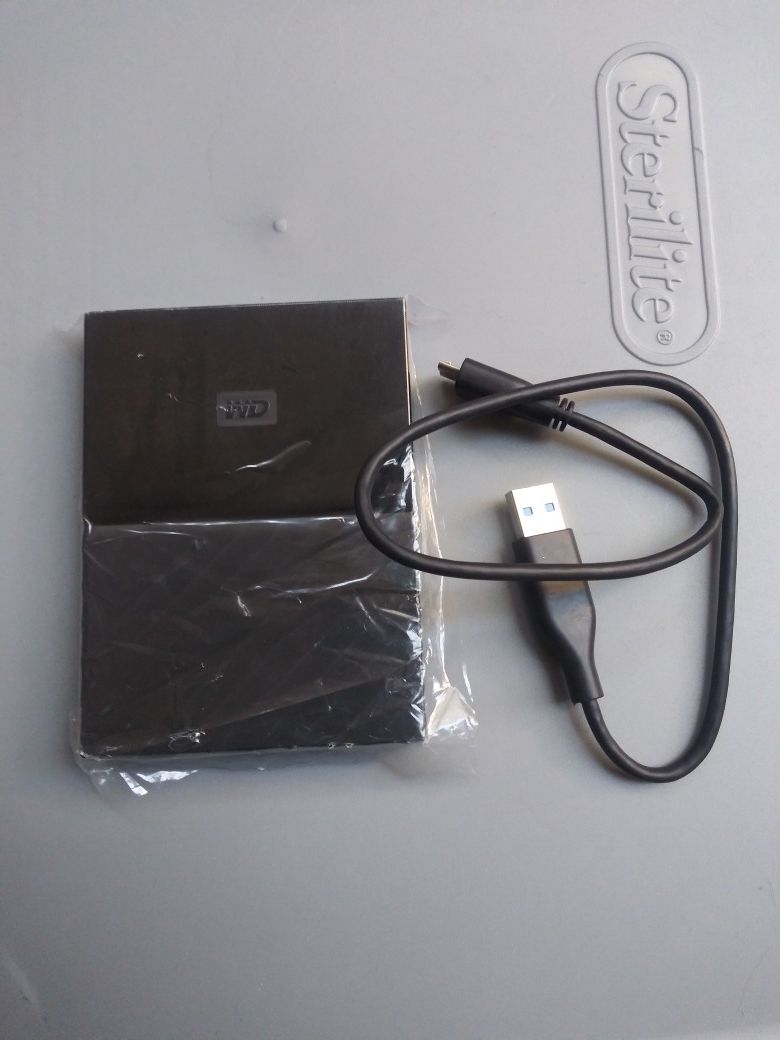 WD 2TB Black My Passport Portable External Hard Drive - USB 3.0 - WDBS4B0020BBK-WES