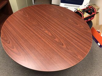 Small round conference table