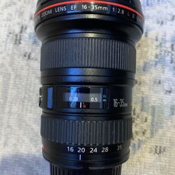 Canon Zoom Lens EF 16-35mm f2.8 L II USM