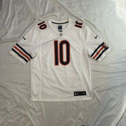 Nike NFL Chicago Bears #10 Mitchell Trubisky On Field Jersey – White (Men’s Large)