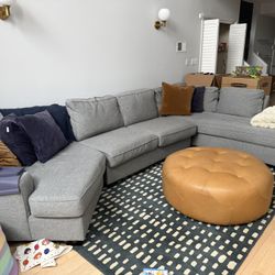 Large gray Sectional 