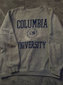 University crew neck hoodie