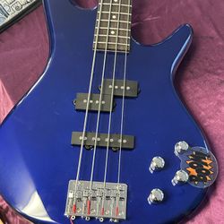 Ibanez GSR200JB 4 String Electric Bass Guitar - Jewel Blue With Bag And Tuner 