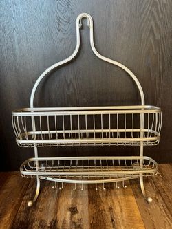 Two-Tier Metal Shower Caddy