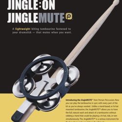 Jinglemute Drumstick MUTABLE Tambourine...MADE IN THE USA...BUY DIRECT!