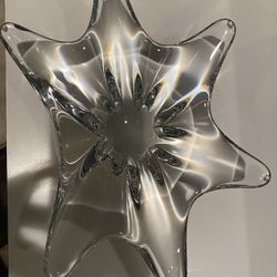 Vintage Cristalleries Dish
