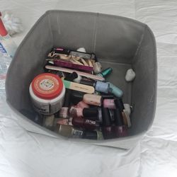 Lots Of Gel Nail Color New And Used And The Uv Light Machine 