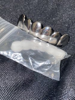 Real solid .925 silver grill