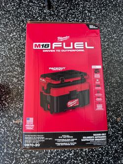 M18 FUEL PACKOUT 18-Volt Lithium-lon Cordless 2.5 Gal. Wet/Dry Vacuum (Vacuum-Only)