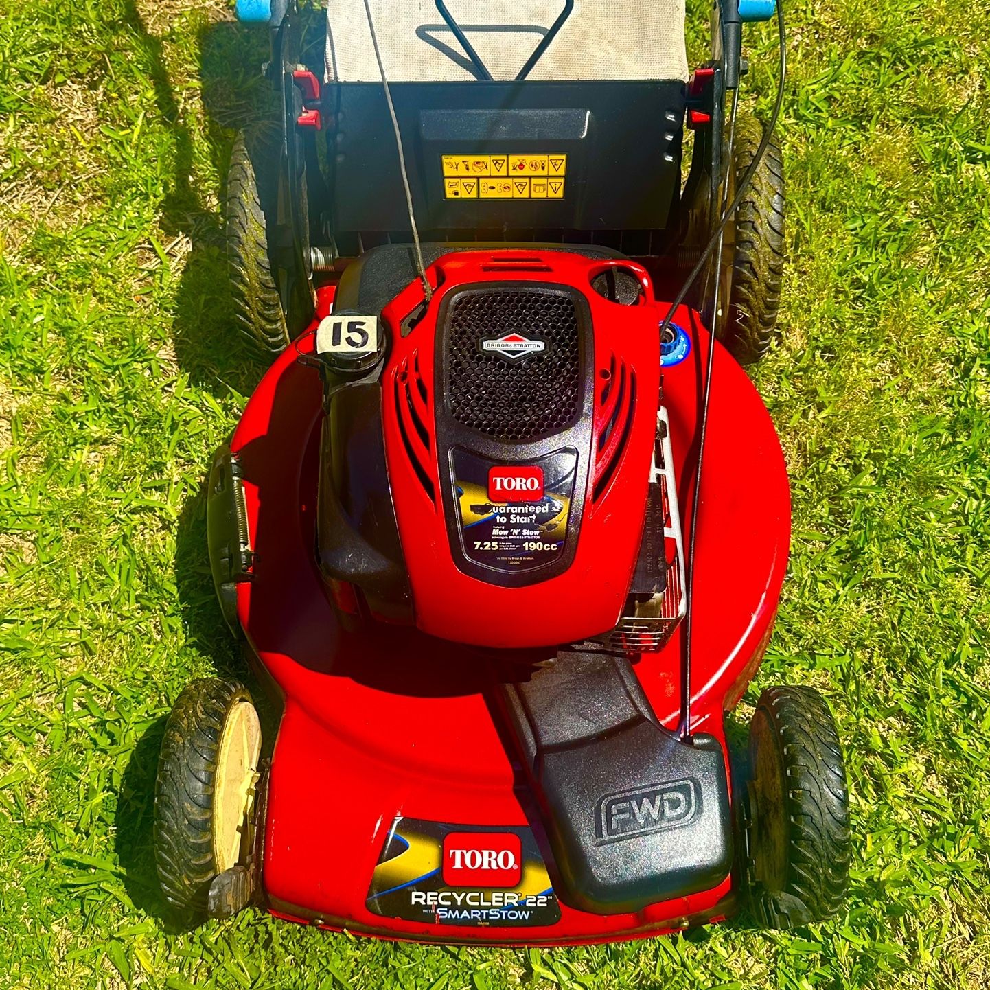 Toro Recycler 22 Self Propelled SMARTSTOW Lawn Mower for Sale in Rowlett TX OfferUp