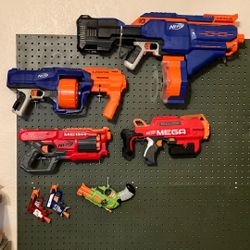 Lot Of Nerf Guns