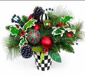 Mackenzie Childs Tartastic Centerpiece