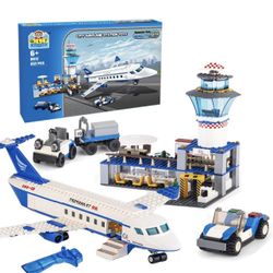 Airplane Station Building Set For Kids