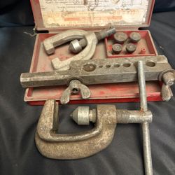 Vintage Used Double Flaring Tool Kit