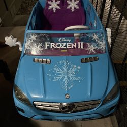 Elsa Electric Car For Kids 