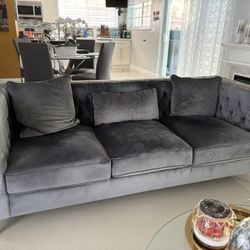 Velvet Sofa
