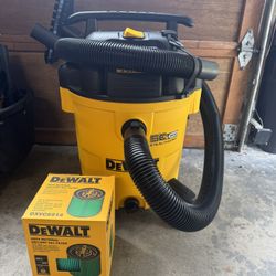 Dewalt Stealthsonic Quiet 12 Gallon Shop Vac+ Hepa Filter