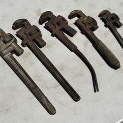 Vintage / Antique Pipe Wrenches