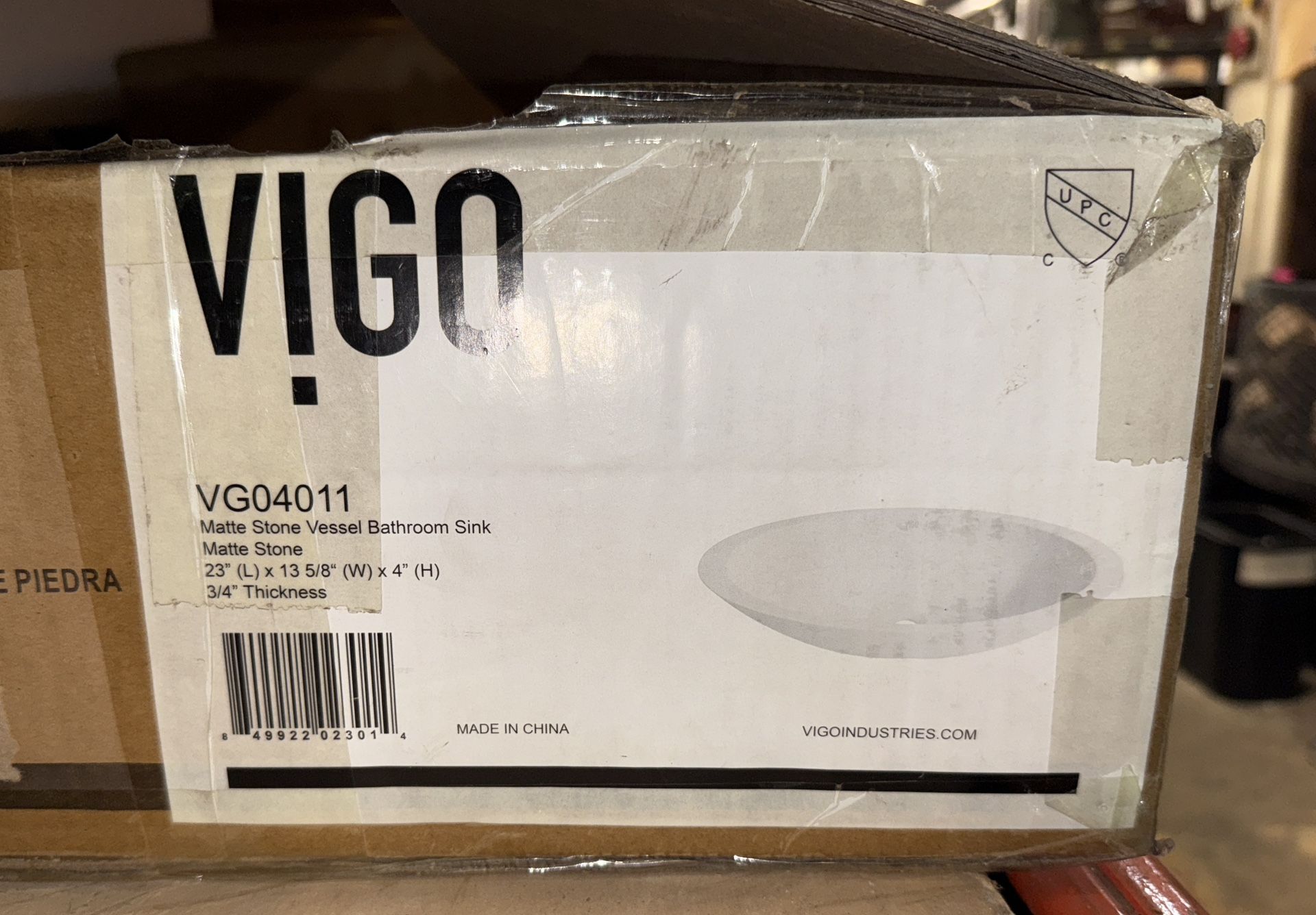 VIGO Bathroom Vessel Sink NIB