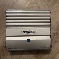 Nitro car amplifier 1500 watts
