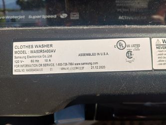 Lavadora Samsung Negra Top Load Washer