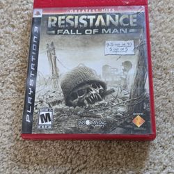 Resistance: Fall of Man (Sony PlayStation 3, 2006) PS3