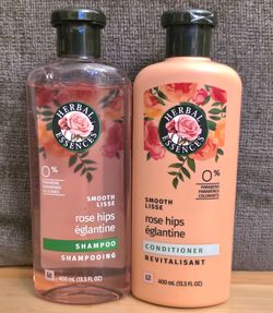 Herbal Essences Rose Hips Smooth Shampoo & Conditioner, All Hair Types, 13.5 fl oz