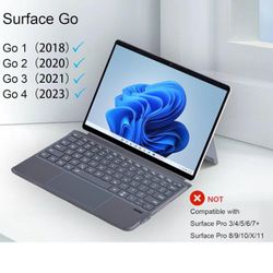New Keyboard with mouse for Surface Go Go2 Go3 and Go4.
Only 10  dollars. 
Incredible deal 