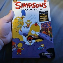 The Simpsons #1 Poster Edition (Bongo Comics November 1993)