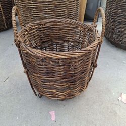 Multiple Wicker baskets