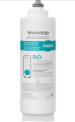 Waterdrop G3P800-RO Filter, Replacement
for Waterdrop G3P800 Tankless Reverse
Osmosis Water Filter, Reduce PFAS,