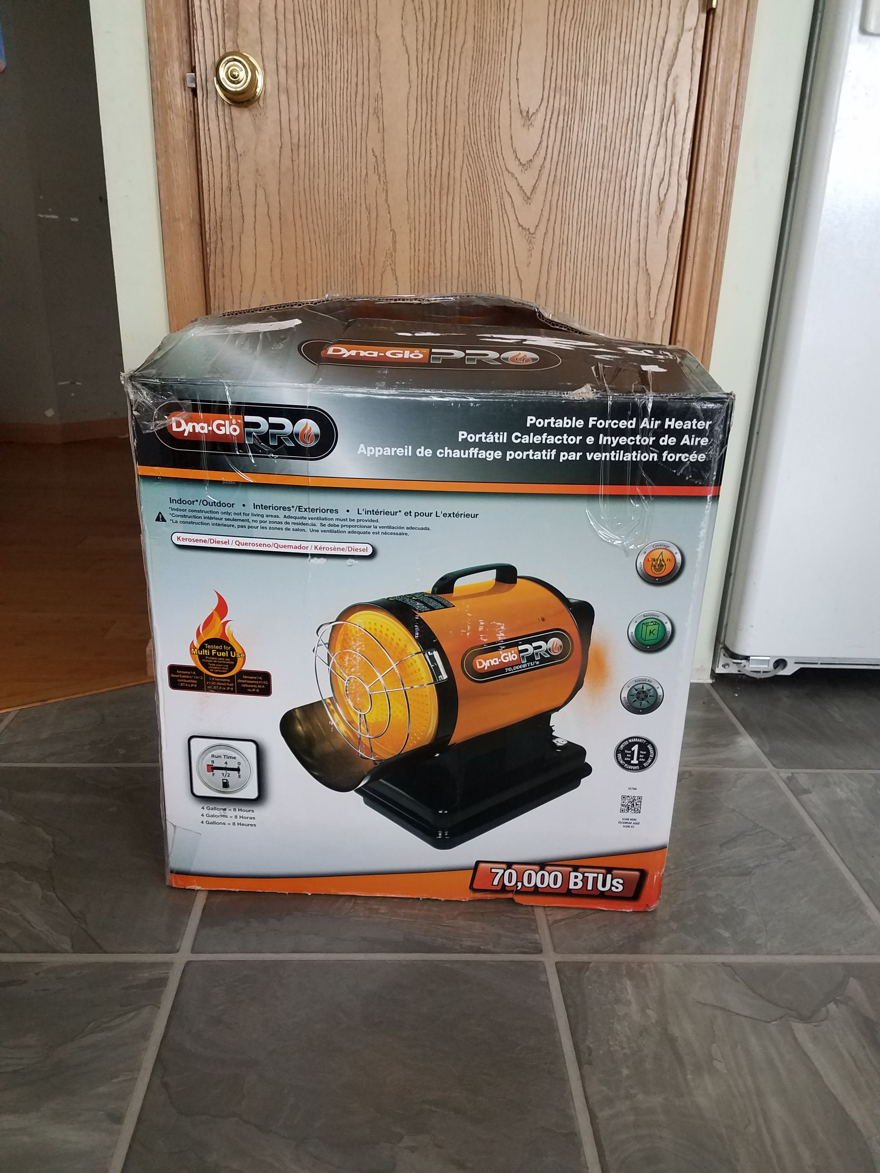 Dyna Glo Pro 70,000 btu forced air heater for Sale in Aurora, IL - OfferUp