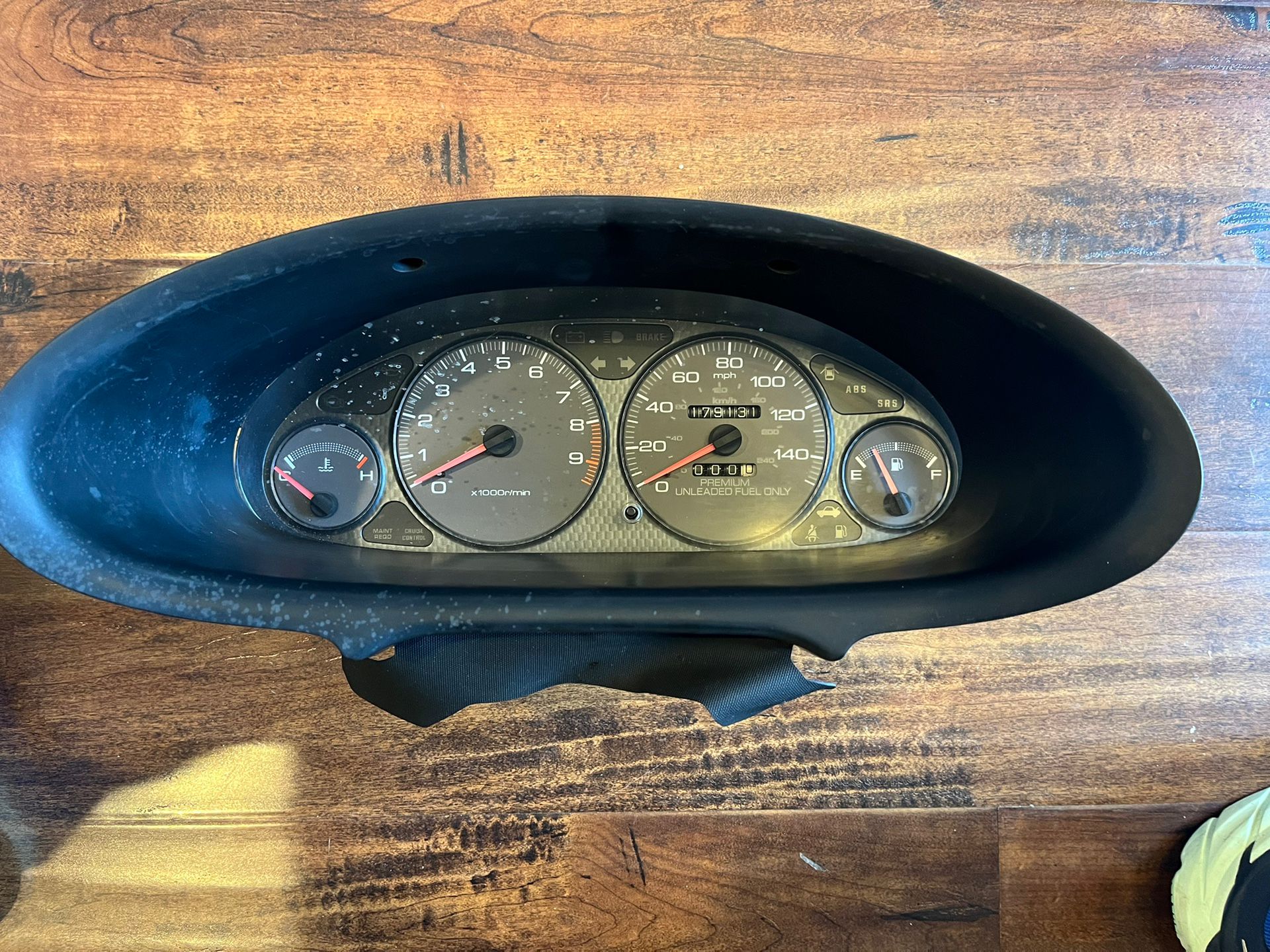 Integra Carbon Fiber Cluster Bezel