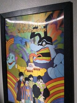 THE BEATLES "Yellow Submarine " 3D Poster